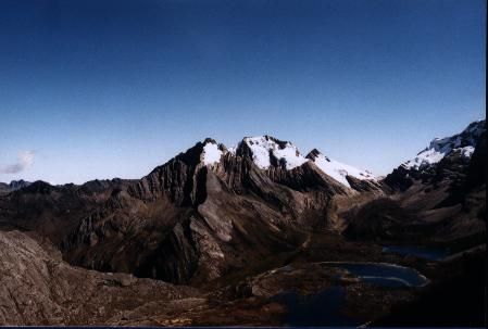 La cordillera nevada